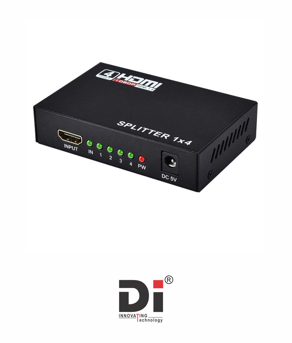 /storage/photos/SWITCHES SPLITTER & EXTENDER/HDMi SPLITTER 4 PORT (HDMi 1 INPUT  TO 4 OUTPUT)/1.jpg